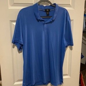 Men's XL Calvin Klein blue polo